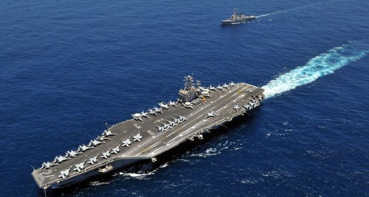 konflik timur tengah uss abraham lincoln