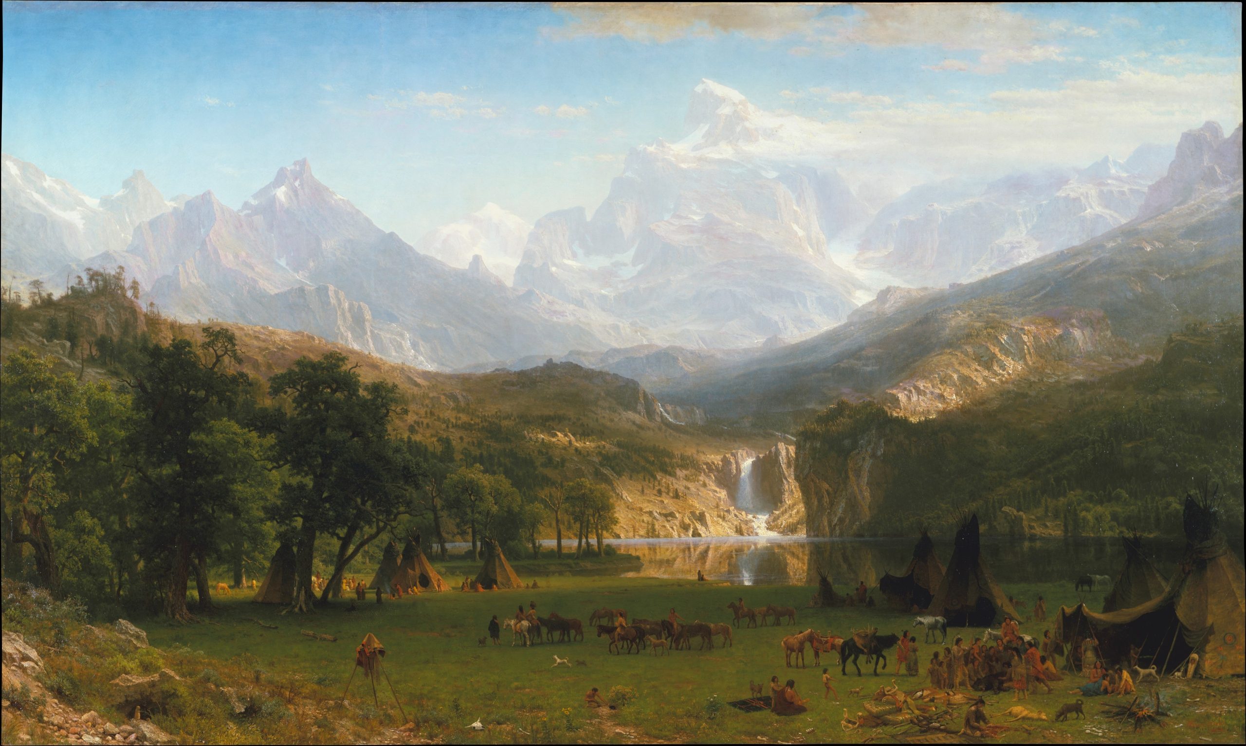 The Rocky Mountains, Lander’s Peak (1863)