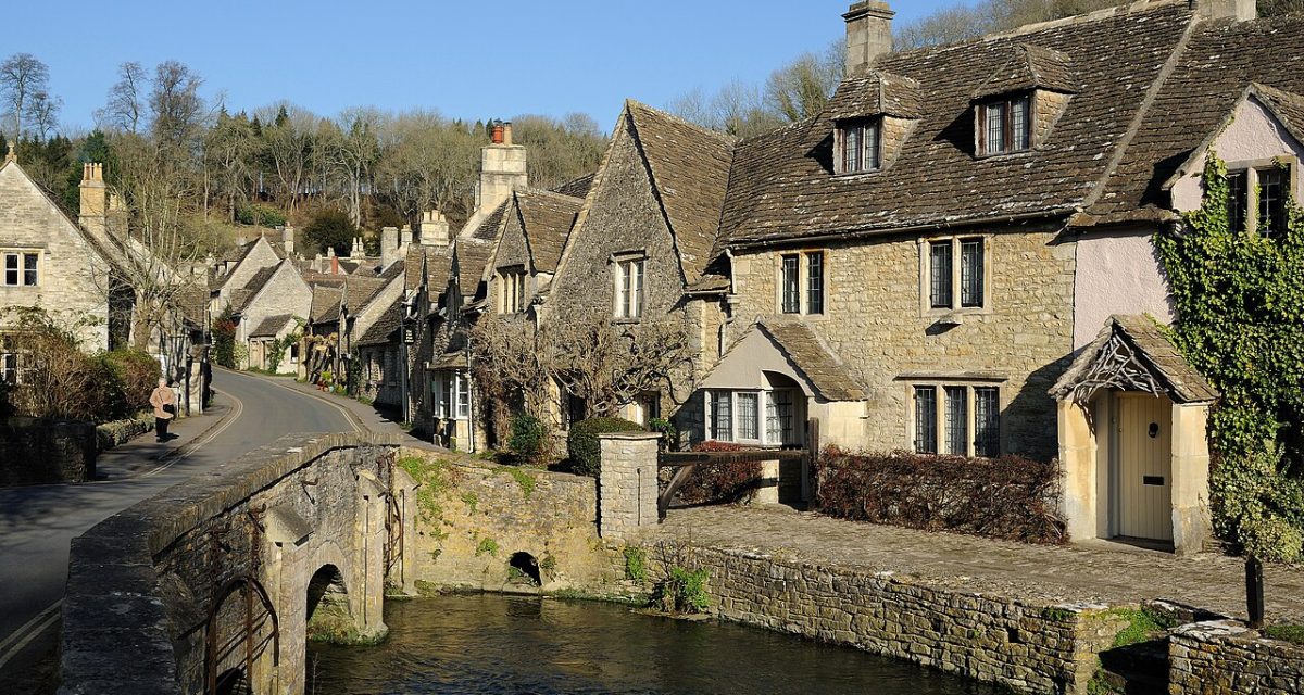 Castle combe cotswolds West England
