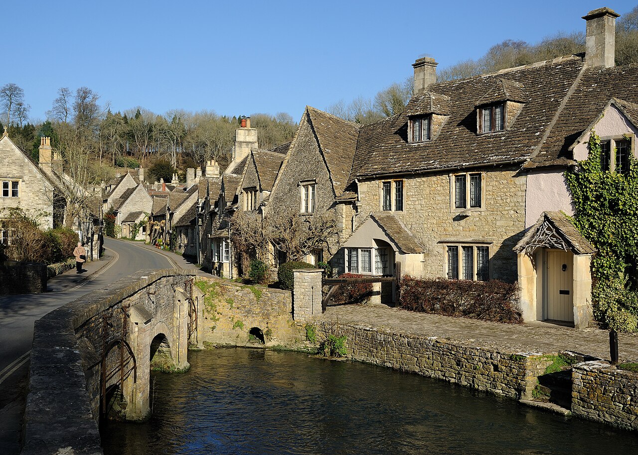 Castle combe cotswolds West England
