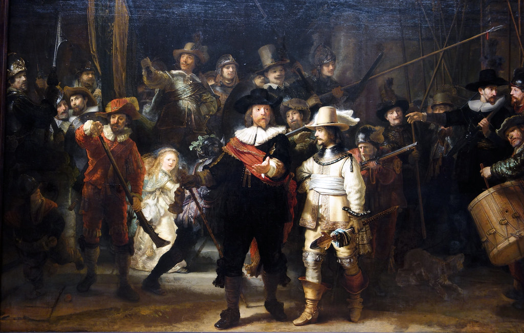 Rembrandt Painting The Night Watch